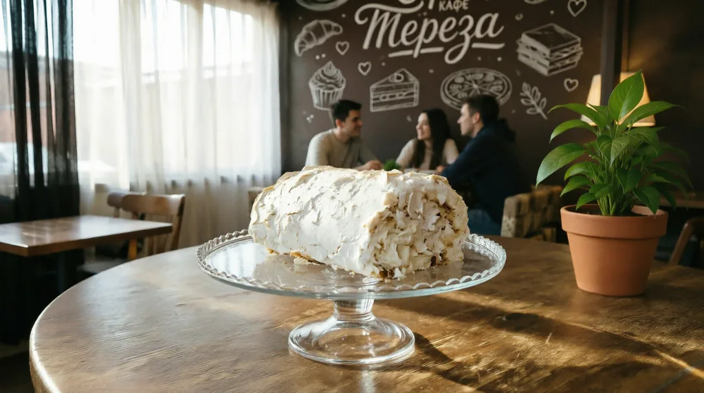 Рулет Меренговый Крем "Чиз"