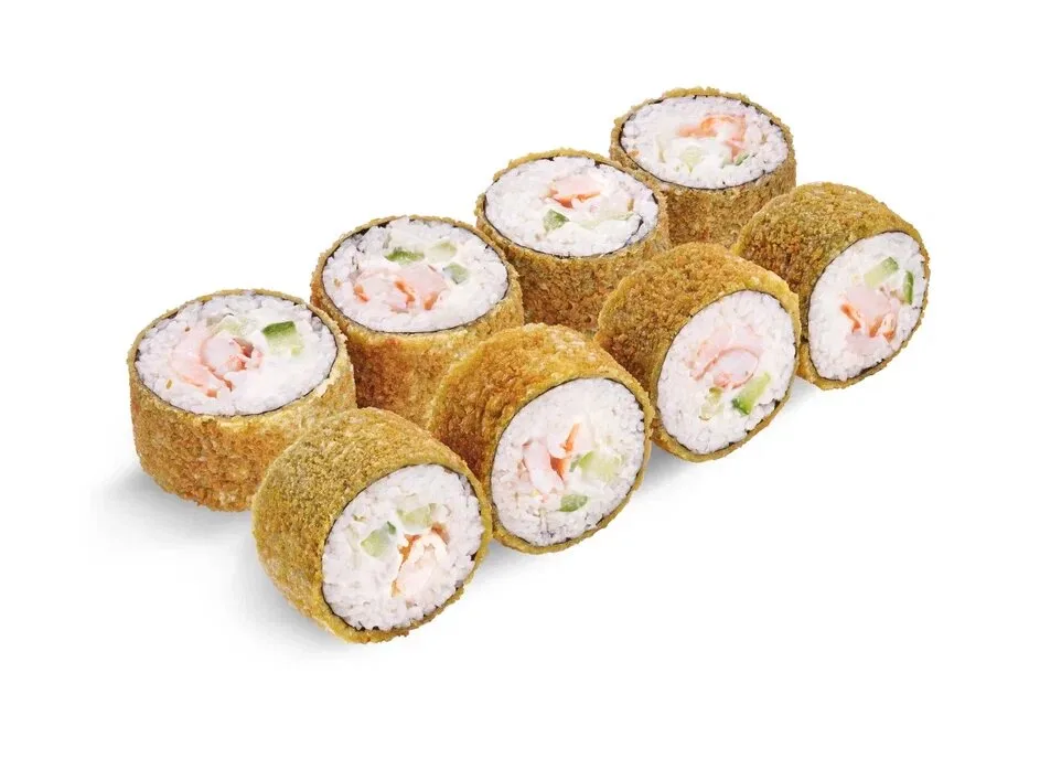Жареный Эби ролл