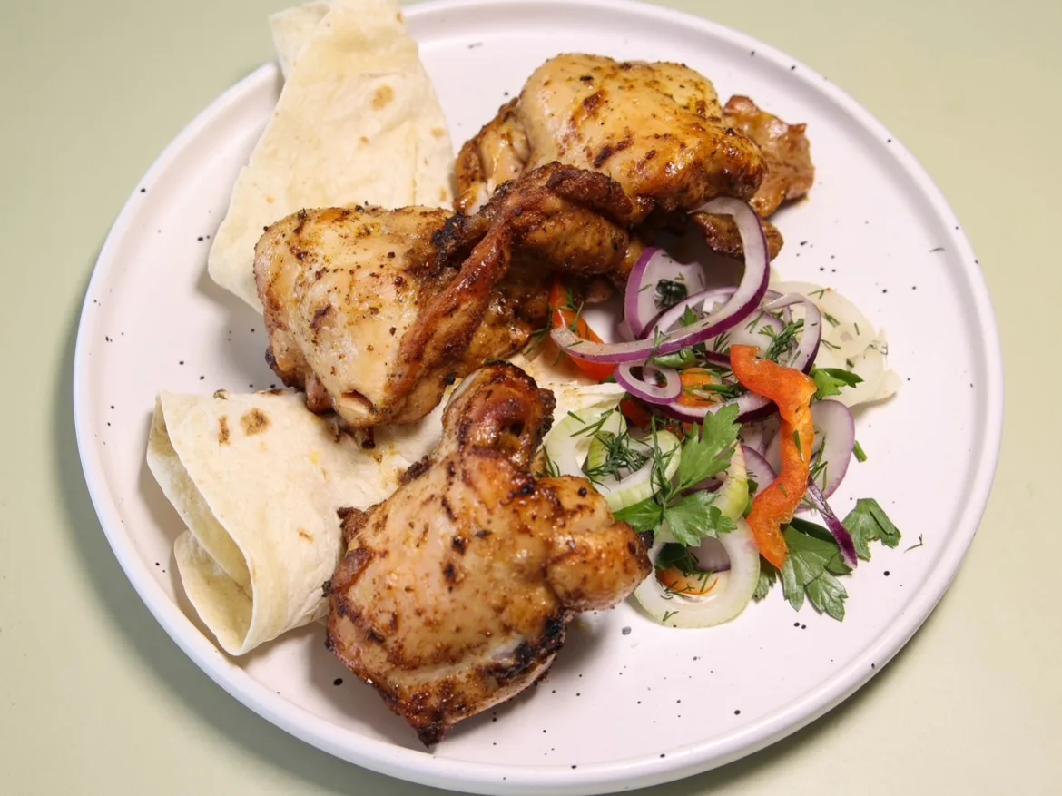 Шашлык из куриного филе