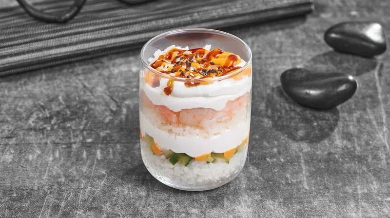 Трайфл с креветкой