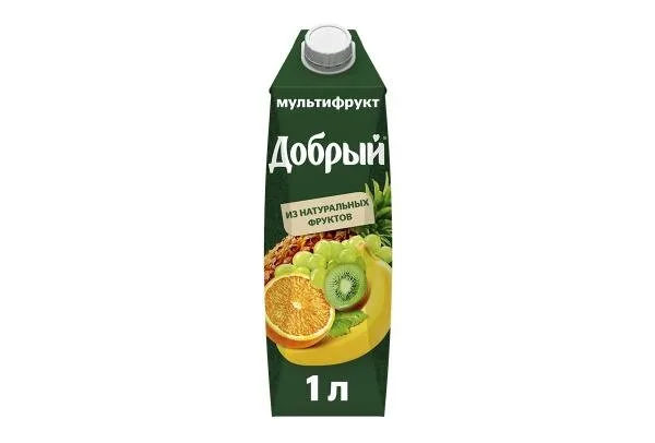 Сок Добрый мульти-фрукт 1л.