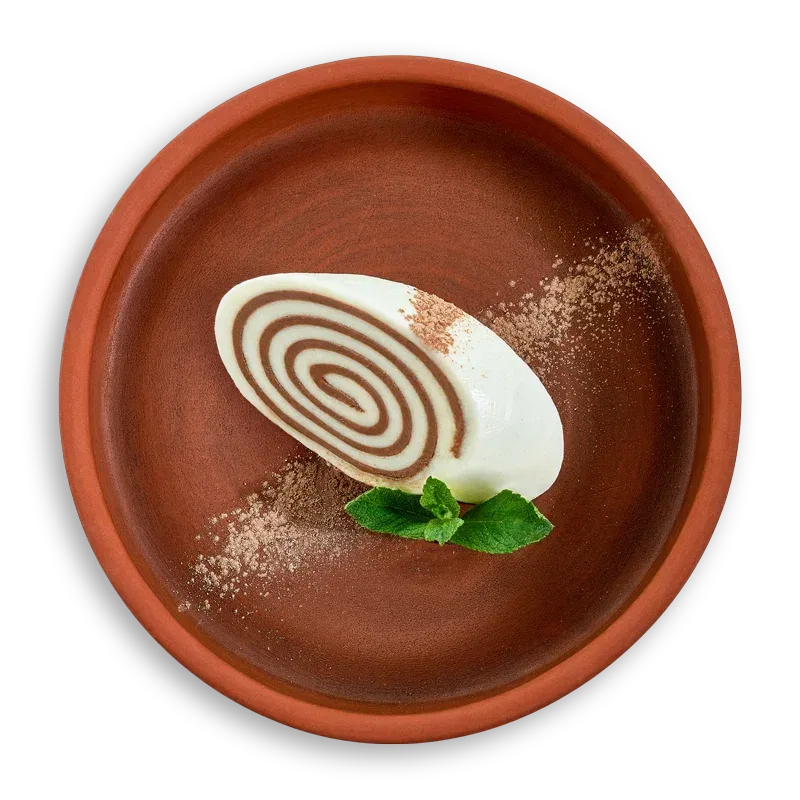 Молочный пеламуши с шоколадом