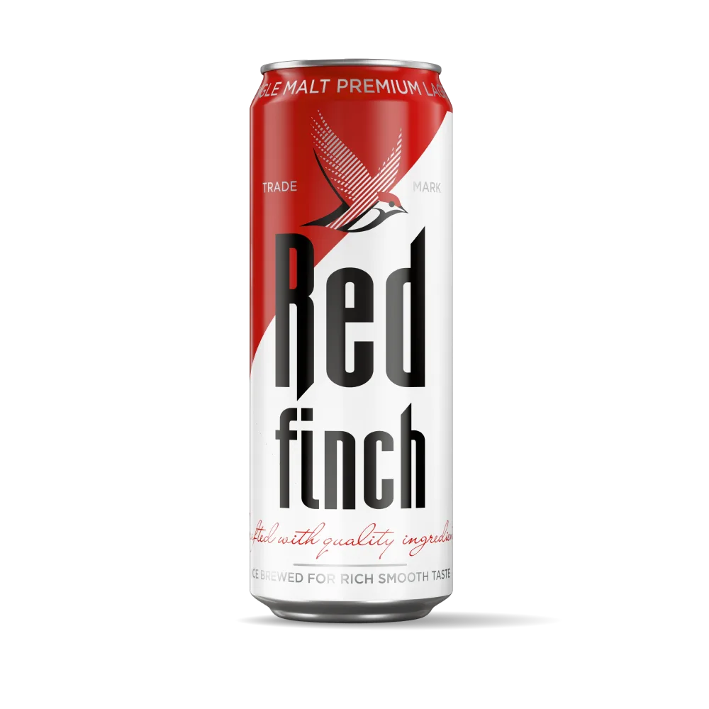 Пиво Red Finch (баночное) 0,45 л