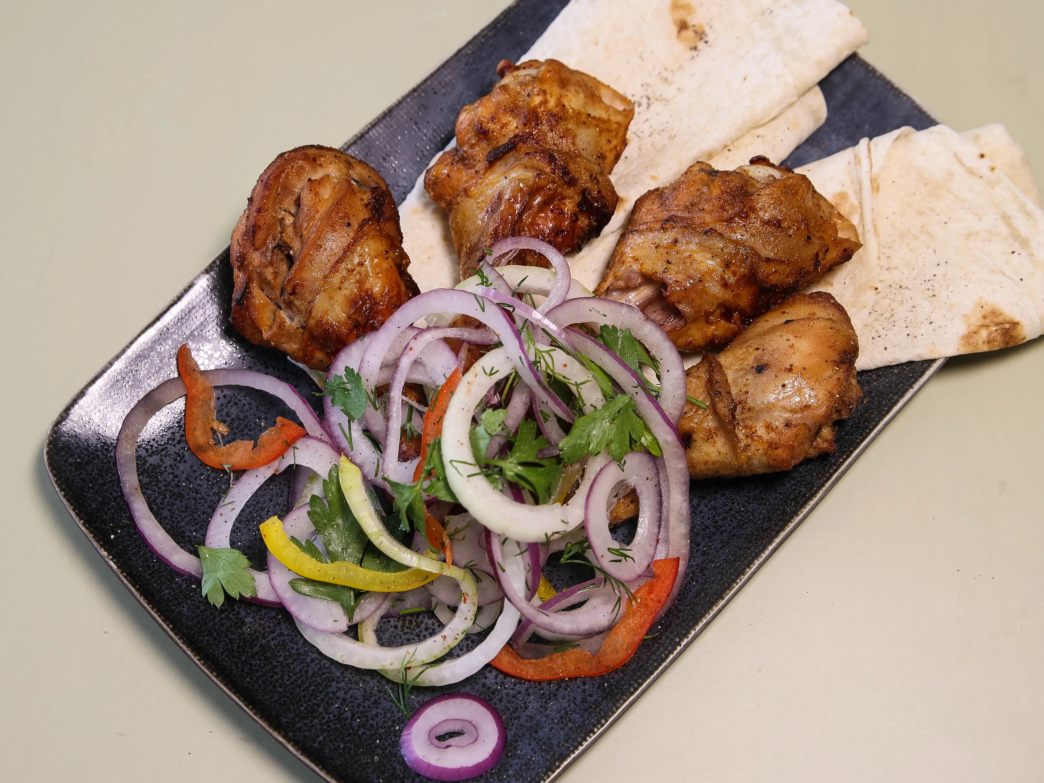 Шашлык из куриной голени