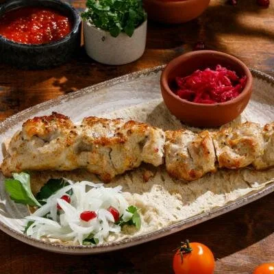 Шашлык из куриного бедра