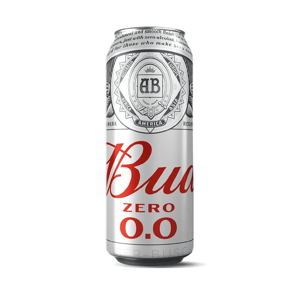 Пиво BUD безалкогольное 0,45 л