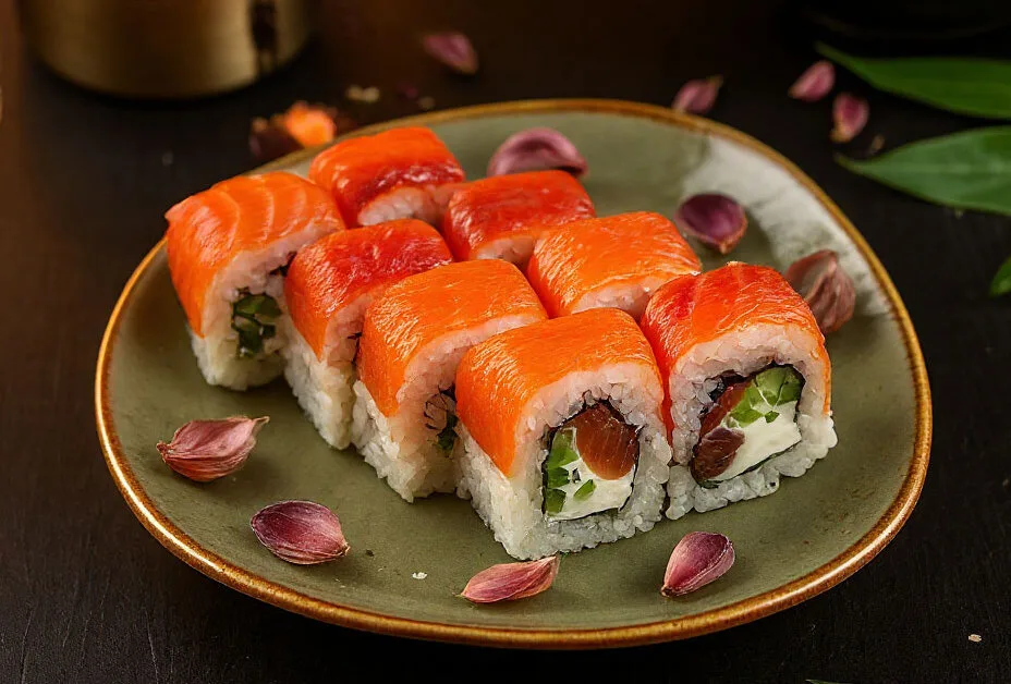 Ролл «Филадельфия с лососем»