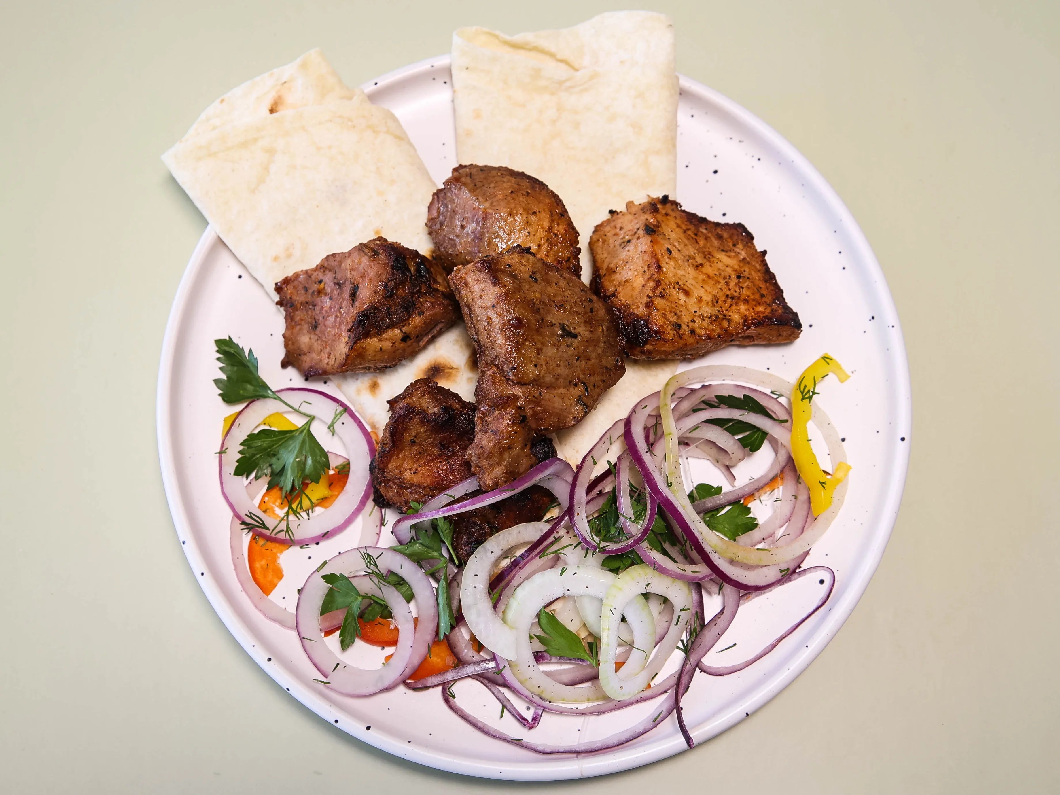 Шашлык из свиной шейки