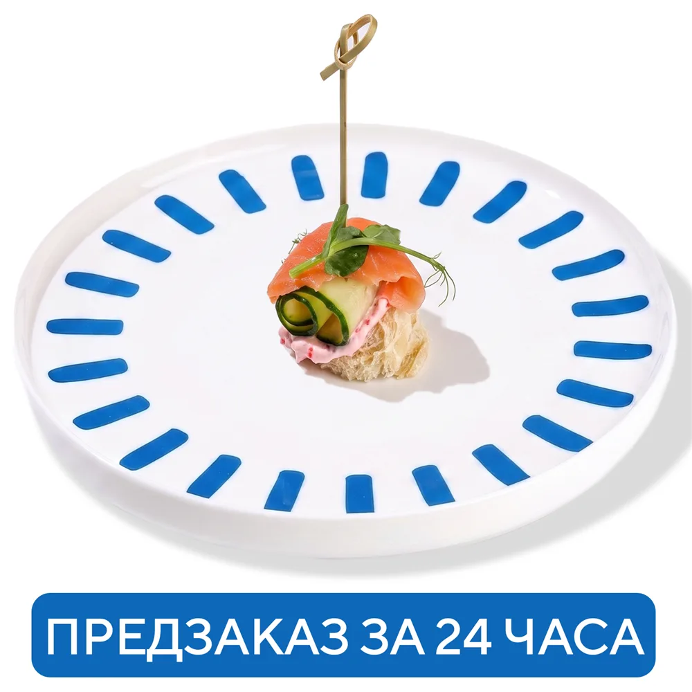 Канапе с лососем 1 шт
