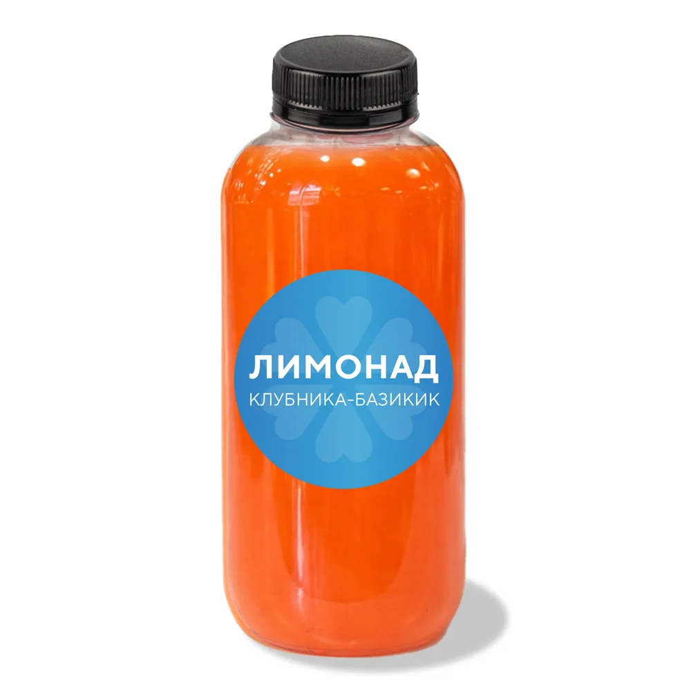 Лимонад клубника базилик 0,430л