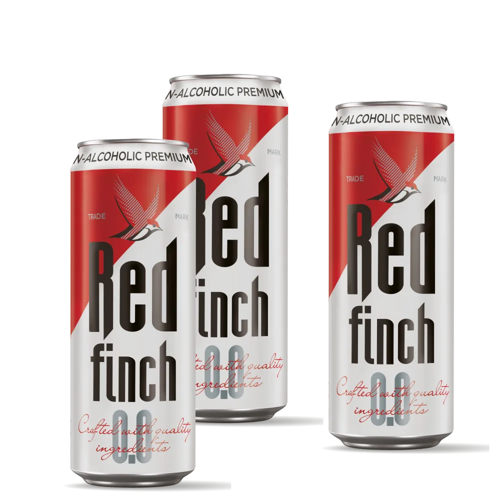 Пиво Red Finch 2+1 б/а