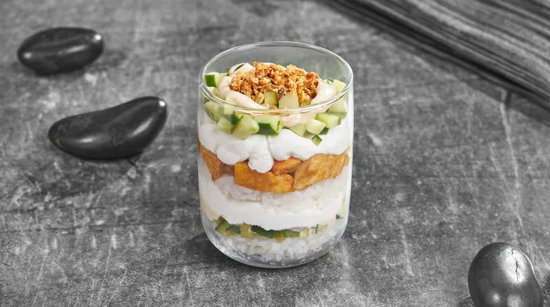 Трайфл с курицей