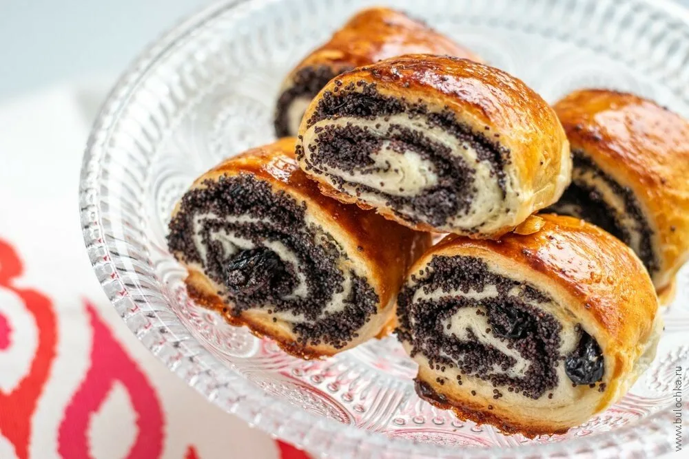 Маковые рулетики