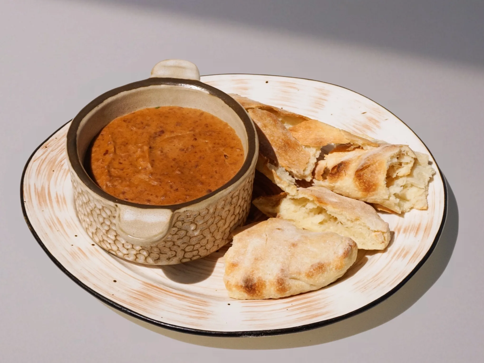 Щипс из фасоли с чиабаттой