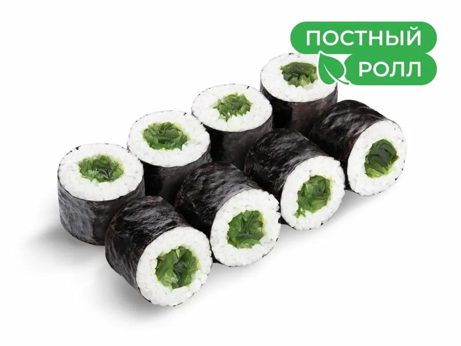 Ролик №4 с салатом чукой